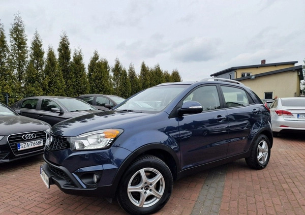 SsangYong Korando cena 31900 przebieg: 145000, rok produkcji 2013 z Kosów Lacki małe 497